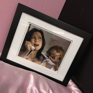 Jennifer Tilly Autographed Seed of Chucky Photo